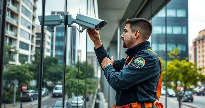 Empresa de instalação de câmeras e alarmes