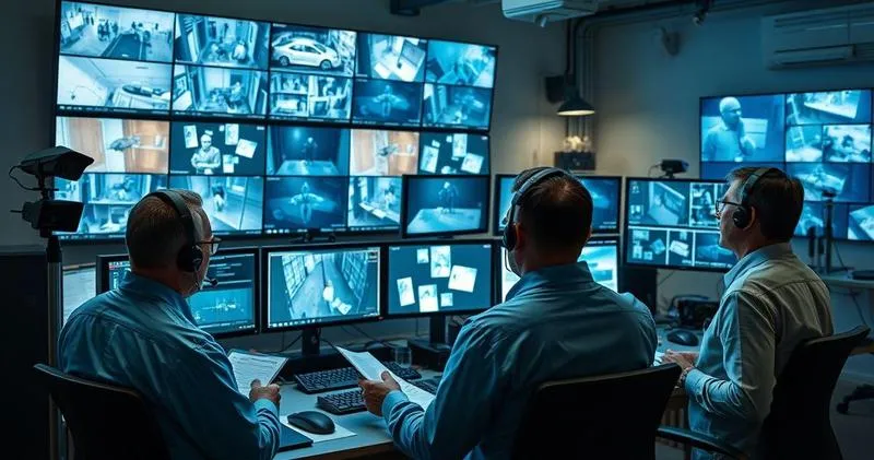 Empresa de monitoramento de câmeras e alarmes
