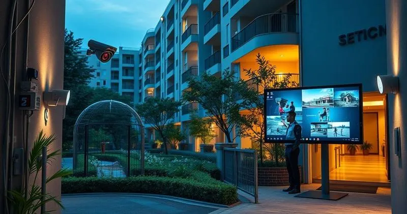 Sistema de segurança condominio residencial